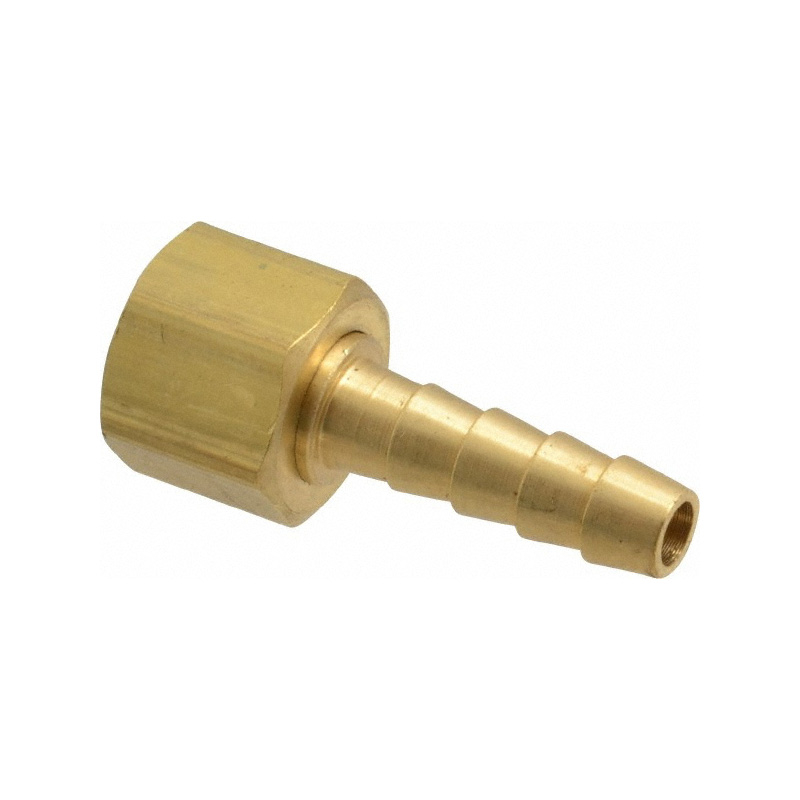 FITTING FEMALE BARB HOSE 1/4" X 1/4"