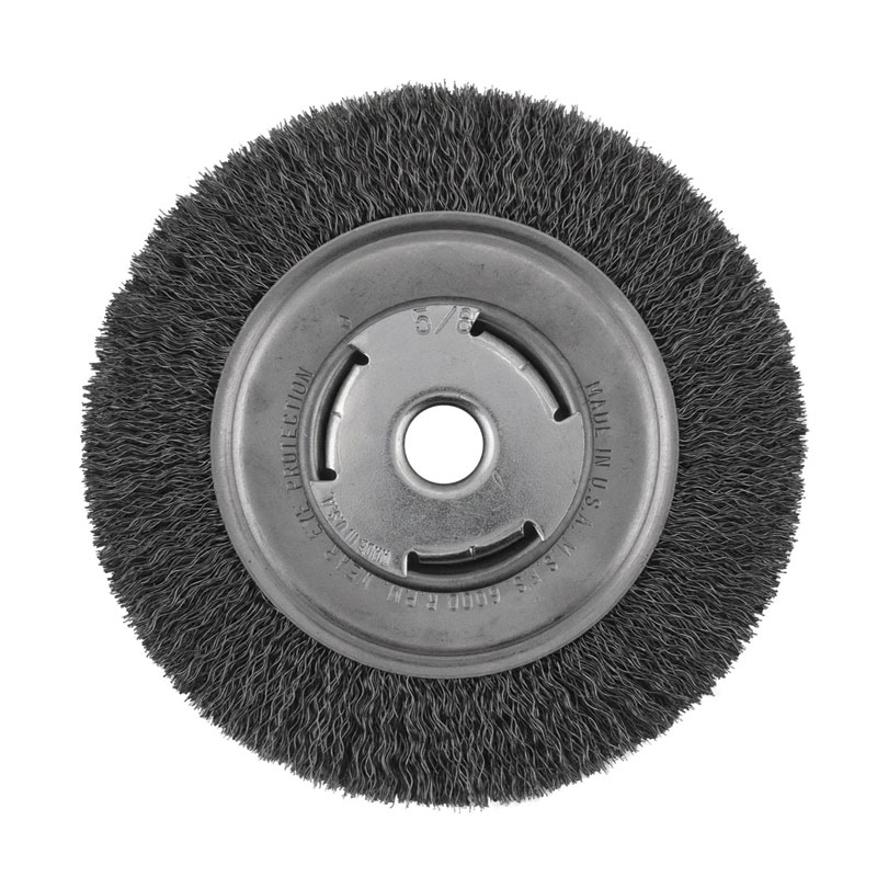 CEPILLO CIRCULAR ALAMBRE ONDULADO SAIT 6" X 0.14 X 5/8" (6557)