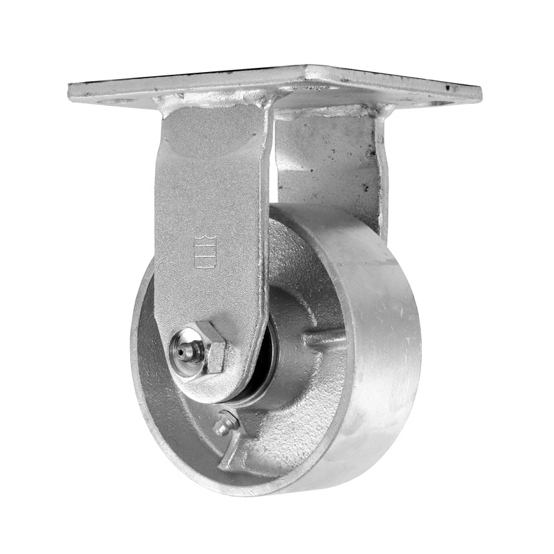 CASTER CAST IRON 4" RIGID (ASHRO-0021)
