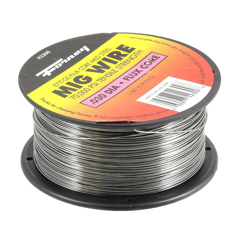 E71T-GS SELF, STEEL FLUX-CORE WELDING WIRE, 0.030"I DIAMETER X 2 LBS (42300)