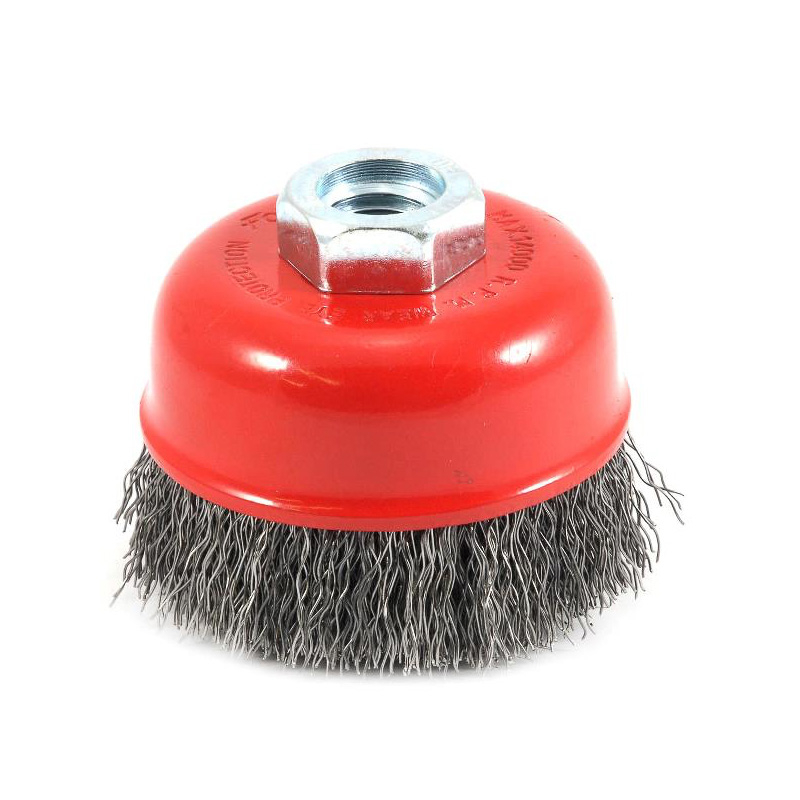 CEPILLO COPA DE ALAMBRE ONDULADO 2-3/4 "X 5/8" -11 0.012 " 72755
