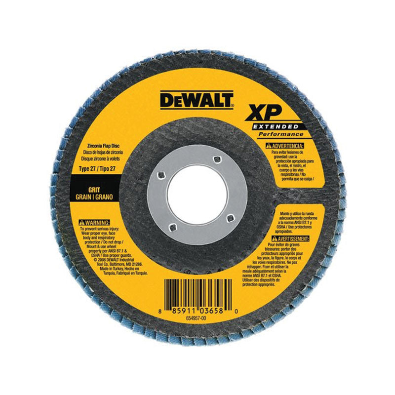 4-1/2" X 5/8"-11 Z60 T27 FLAP DISC (DW8357)