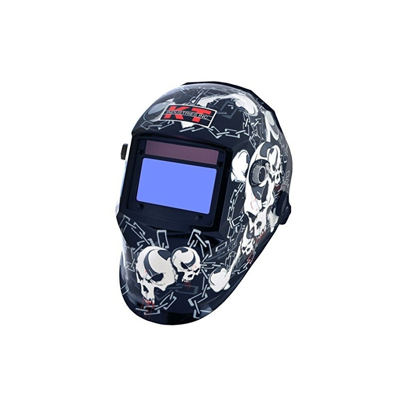 AUTO DARKENING HELMET-CROSSBONE (4-1075)