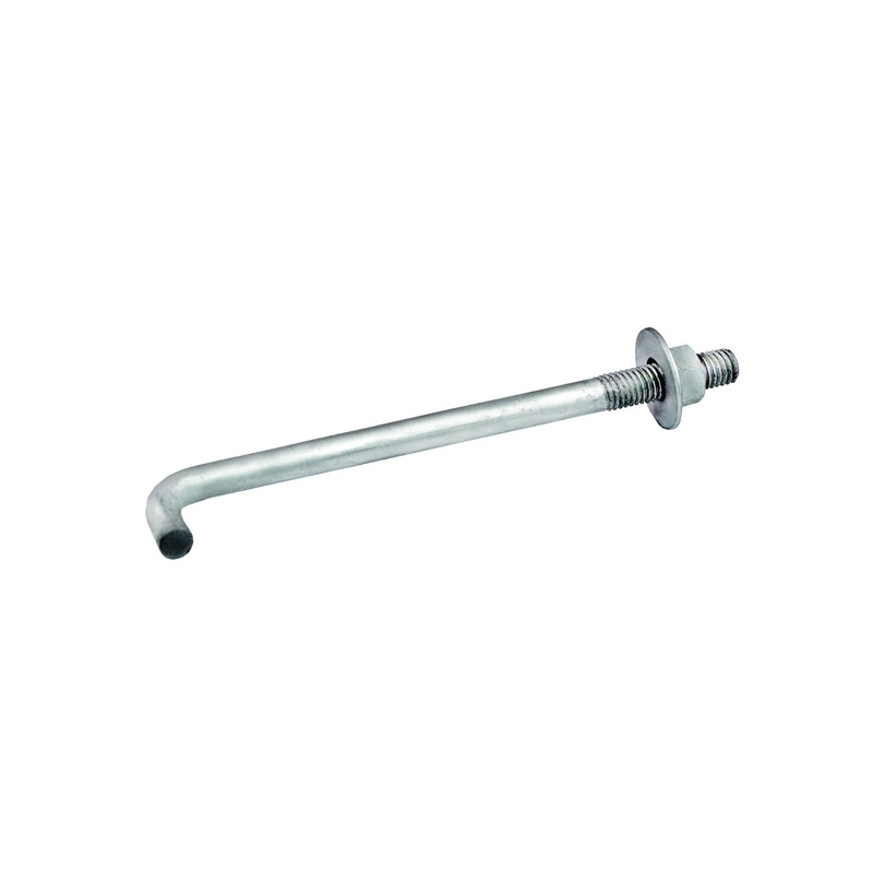 ANCHOR BOLT TYPE L GALVANIZED 1"-8, 24"