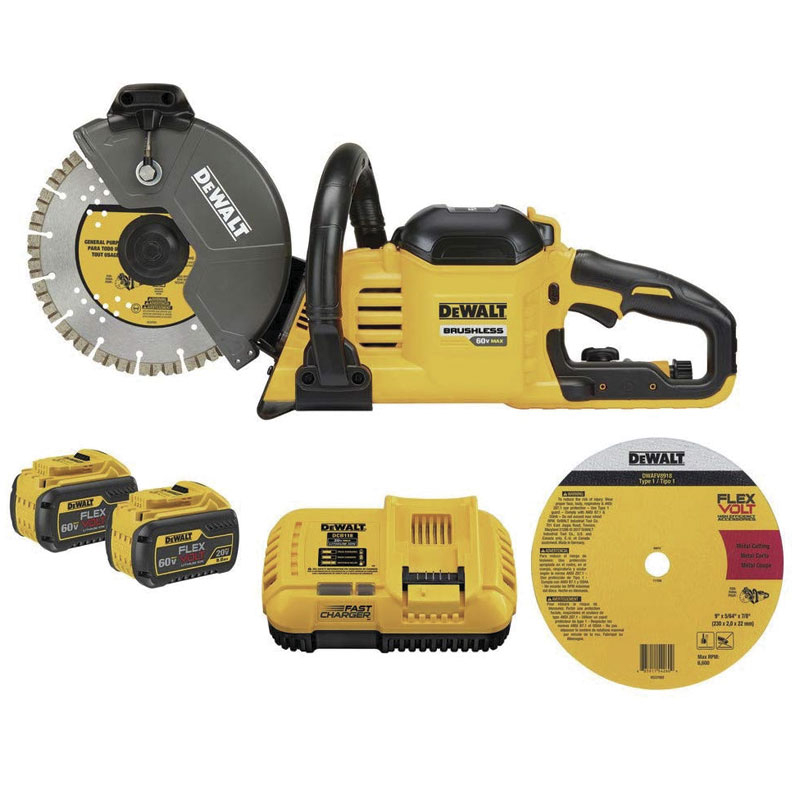 DEWALT, SIERRA 9" KIT 60V (DCS692X2)