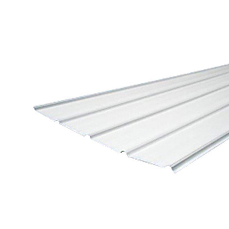 PBR LAMINA PINTADA COLOR POLAR WHITE, 24GA, 40YR WARRANTY,43â, AZ50,SSG80, 28â-10-1/2â