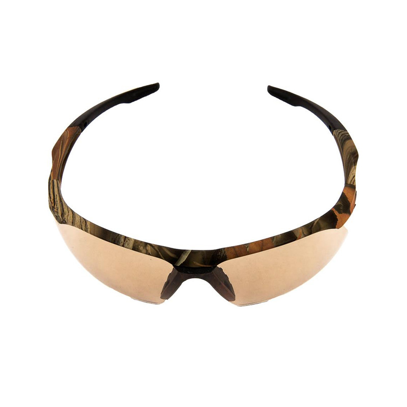 bronze mirror anti fog lens safety glasses (55438)
