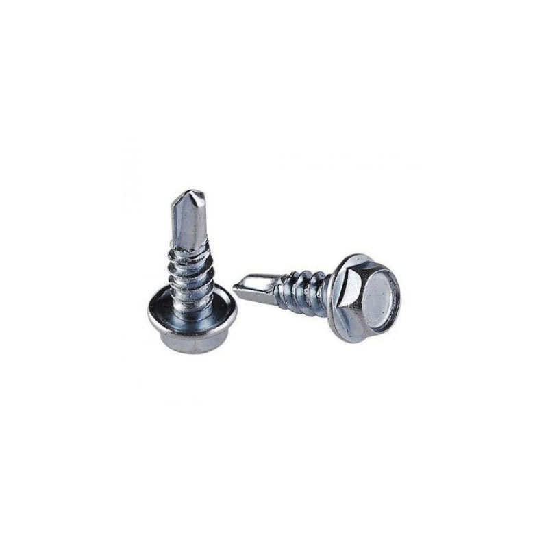 PIJA PUNTA DE BROCA CABEZA HEXAGONAL 1/4" X 2"(H944)