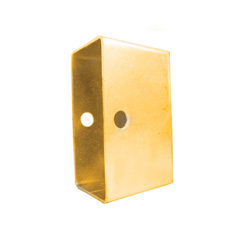 CAJA DE ACERO MAQUINADA PARA RUEDA 4" CAL. 10 (HAC100)