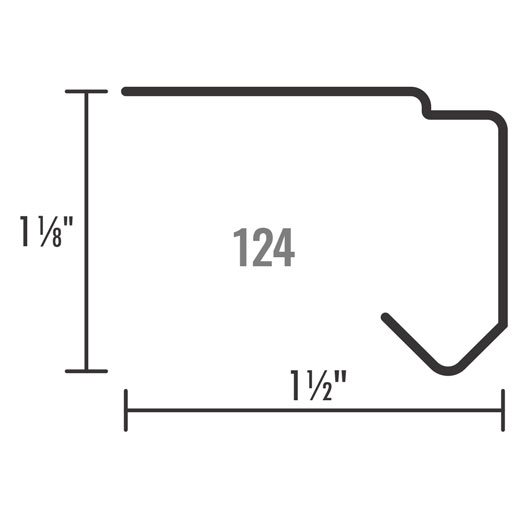 Perfil para ventanas corredizas modelo 138