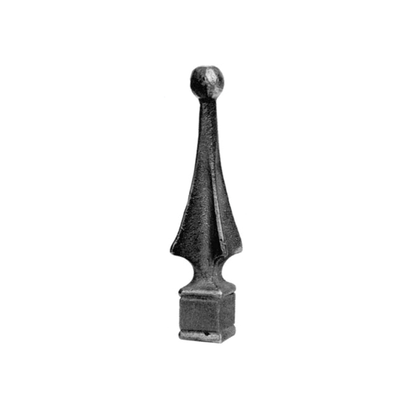 FLECHA ORNAMENTAL FORJA ITALIANA ESTAMPADA BASE 1-1/8" X 6-5/16" LARGO (126/15)