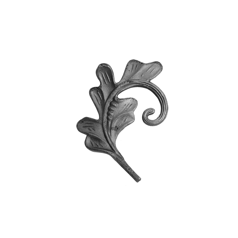 LEAF CAST STEEL 5/8" X 1/4" MTL 4-5/16" X 5-1/2" (663/1) ITALIAN