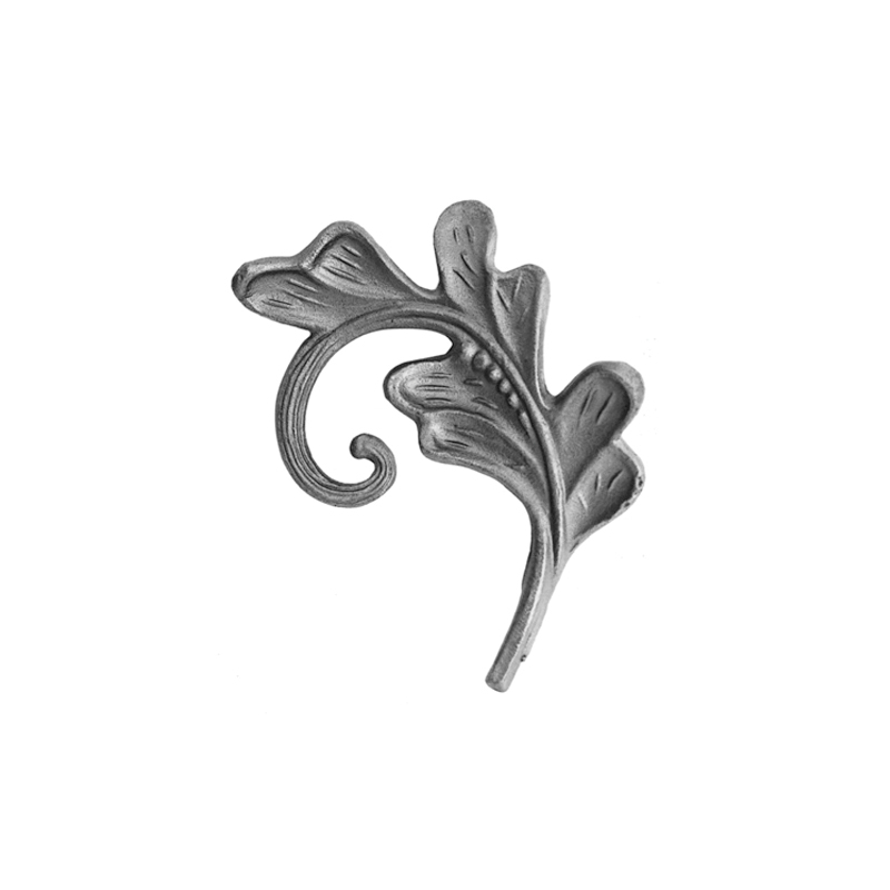 LEAF CAST STEEL 5/8" X 1/4" MTL 4-5/16" X 5-1/2" (663/2) ITALIAN