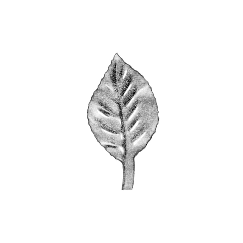HOJA ARTISTICA ESTAMPADA 1-1/8" X 2-7/16" (140/2)