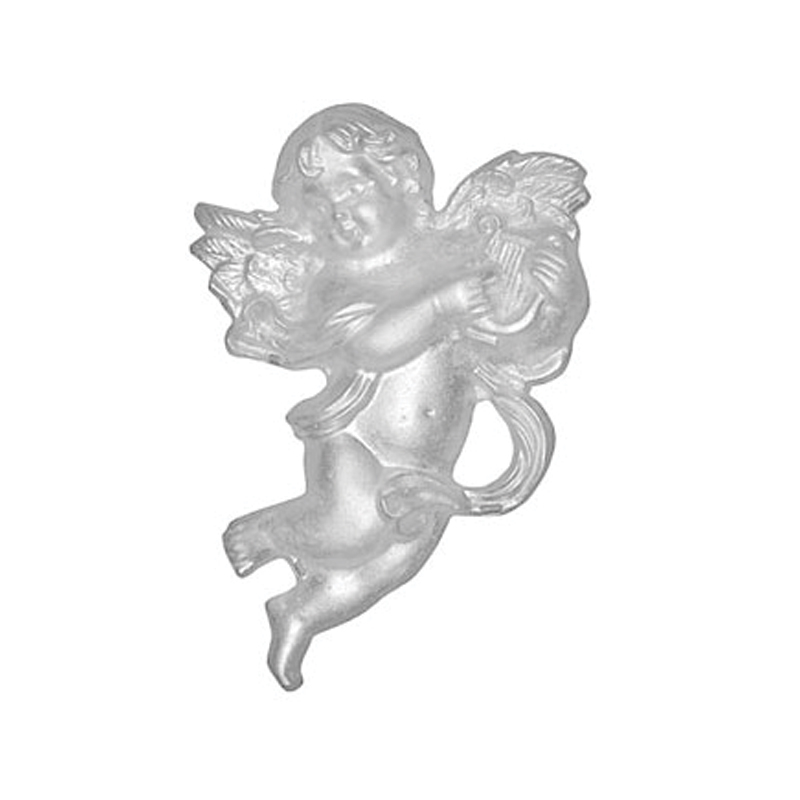 FIGURA DE ALUMINIO ANGEL DE ARPA GRANDE