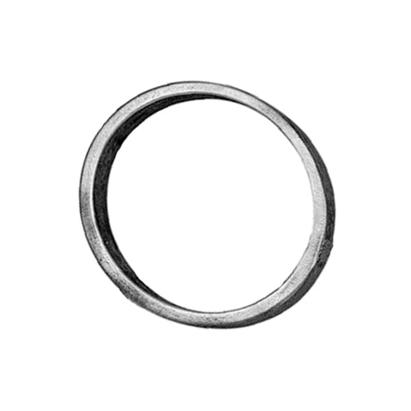 FORJA ANTIGUA CUADRADO DE 1/2 C-3  (CIRCULO 12 CM)