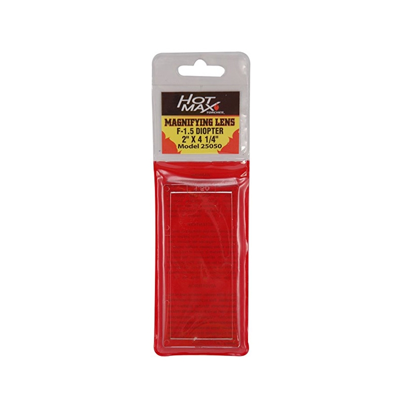 LENTE HOT MAX P/CARETA CON AUMENTO (1.5 DIPOTRIAS), 2" X 4-1/4" (25050)