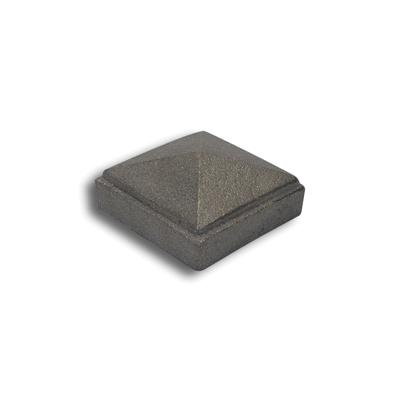 TERMINAL TAPA CUADRADO PIRAMIDE  6", (CI811)