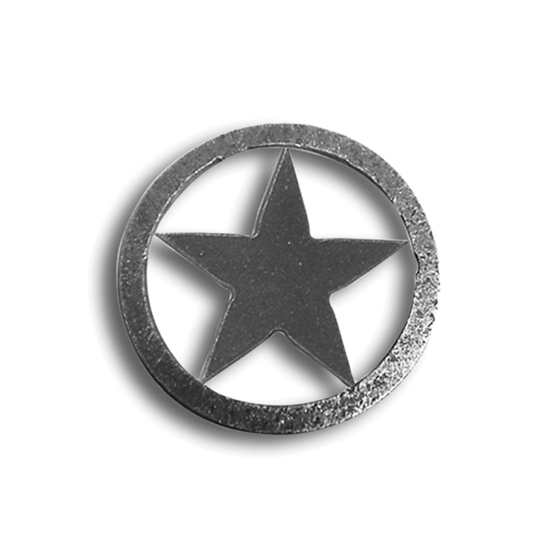 FIGURA ESTRELLA TROQUELADA 6" 3/16" (FC501)