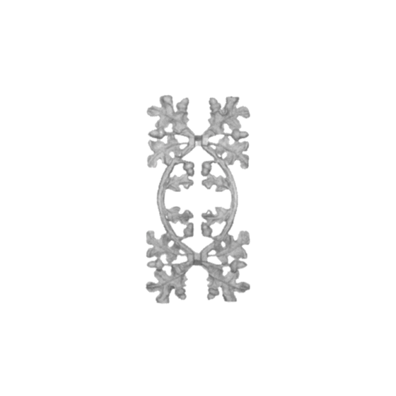 FIGURA DE ALUMINIO 16-1/8" X 7-7/8" #AC21