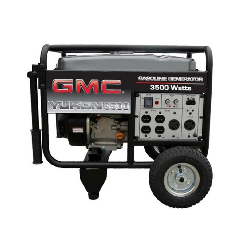 GENERADOR DE GASOLINA GMC, 3500 WATTS, 7HP, 120/240 VOLTS, 12.5 AMPS, MODELO YUKON 3500