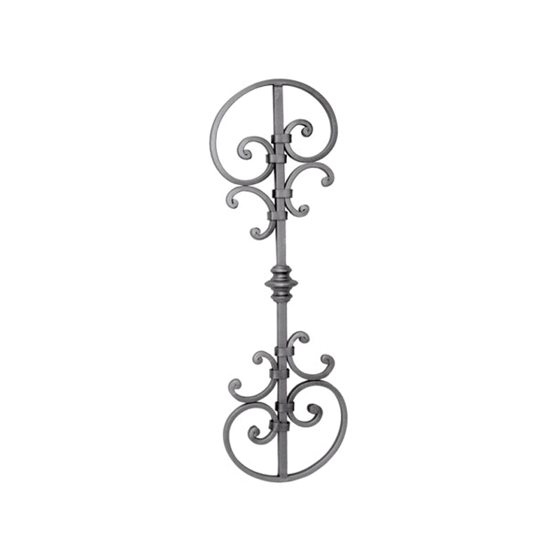 PANTALLA ORNAMENTAL FORJA ITALIANA 5/8" X 5/16" MTL,  9-9/16" ANCHO X 29-15/16" LARGO (GD009)