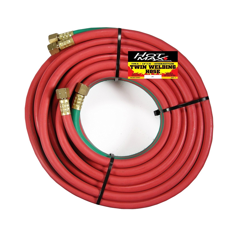 MANGUERA CUATA HOT MAT OXI/ACET 1/4" X 50' (24110)