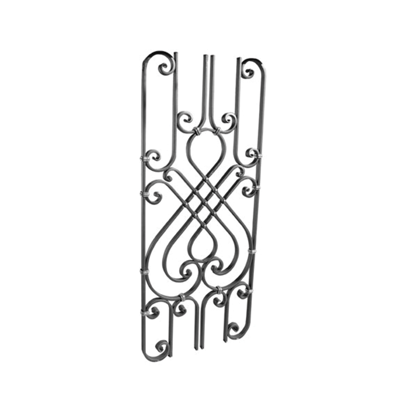 PANTALLA ORNAMENTAL FORJA ITALIANA 5/8" X 5/16" MTL, 16-1/2" W 39"H (GD99/1)
