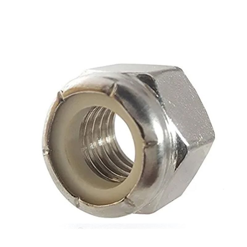 TUERCA INSERTO NYLON HEX  NC 5/8"-11 GR8