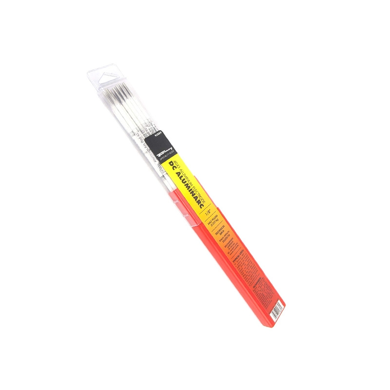 ALUMINUM STICK ELECTRODES, E4043 DC ARC WELDING ROD 1/8"  1/2-LBS. (45889)