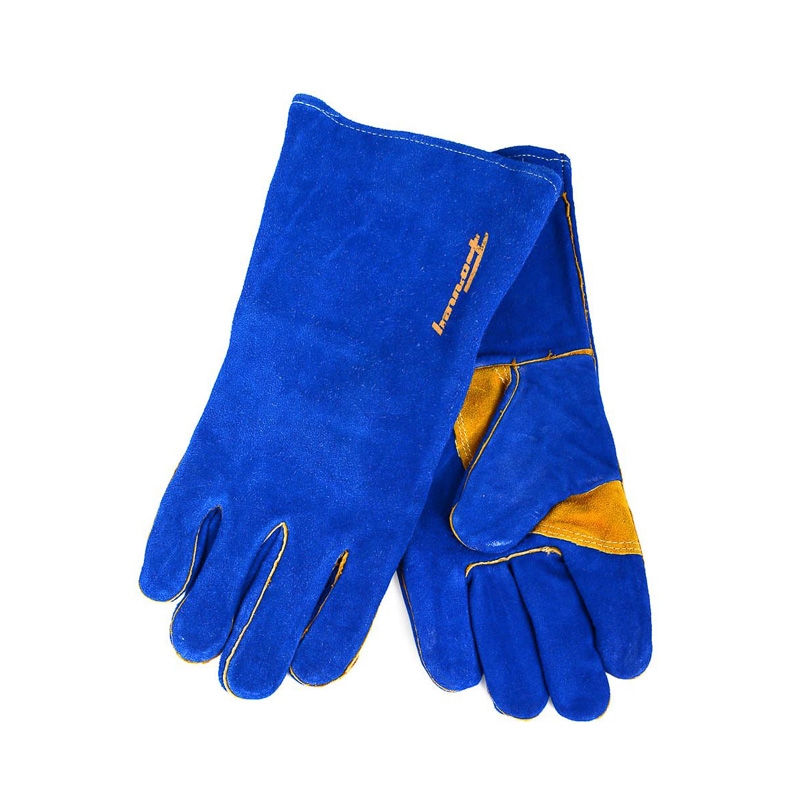 53422 PESADOS GUANTES DE SOLDADURA DE TRABAJO CON EL PULGAR REFORZADO SIZE L