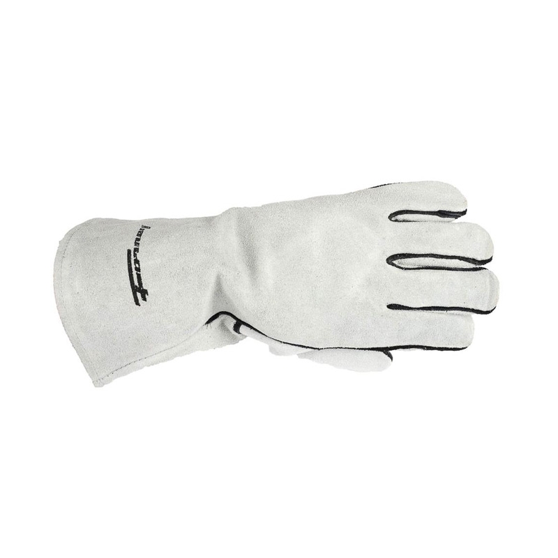 53427 SPLIT DE CUERO GUANTES DE SOLDADURA, GRIS TALLA M
