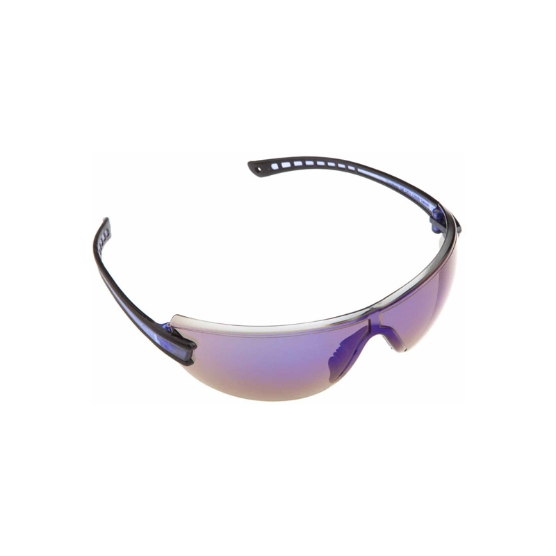 55409 GAFAS DE SEGURIDAD, LUMINARY AZUL ESPEJO CON LENTE AZUL INSERCIÃN Y TEMPLO NEGRO