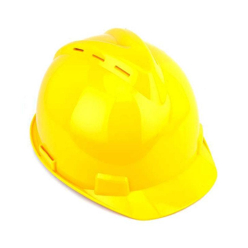 55829 CASCO, STYLE 'BALL-PAC Â», AMARILLO CON TRINQUETE TOCADOS