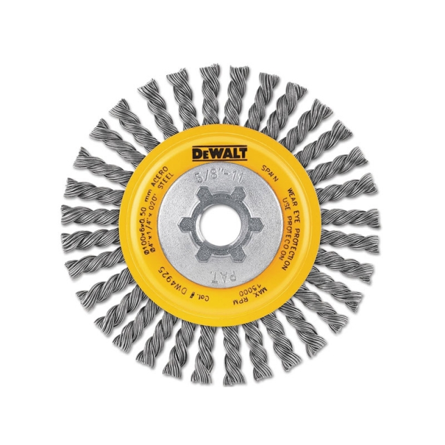 RUEDA DEL CUERDA DE CARBONO 4 "X 5/8" -11 (DW4925B)