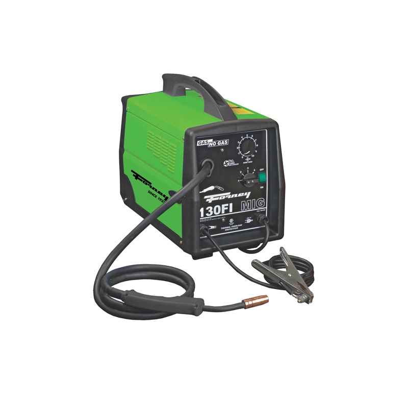 MAQUINA DE SOLDAR FORNEY 130FI 120V 130 AMP NÃCLEO DE FUNDENTE / MIG ALAMBRE SOLDADOR
