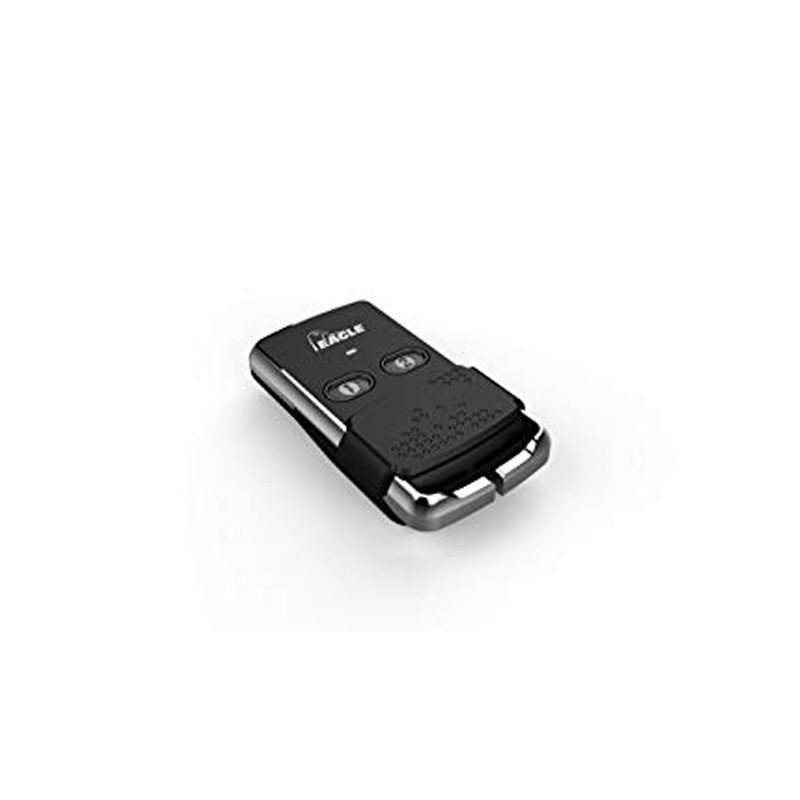 TRANSMISOR DE LLAVERO ROLLING CODE CROMADO DE 2 BOTONES (EG643)