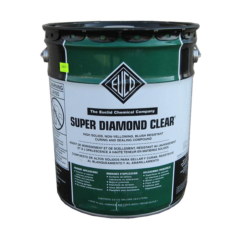 SUPER DIAMOND CLEAR 5 GAL EUCLID CURE AND SEAL (105005)