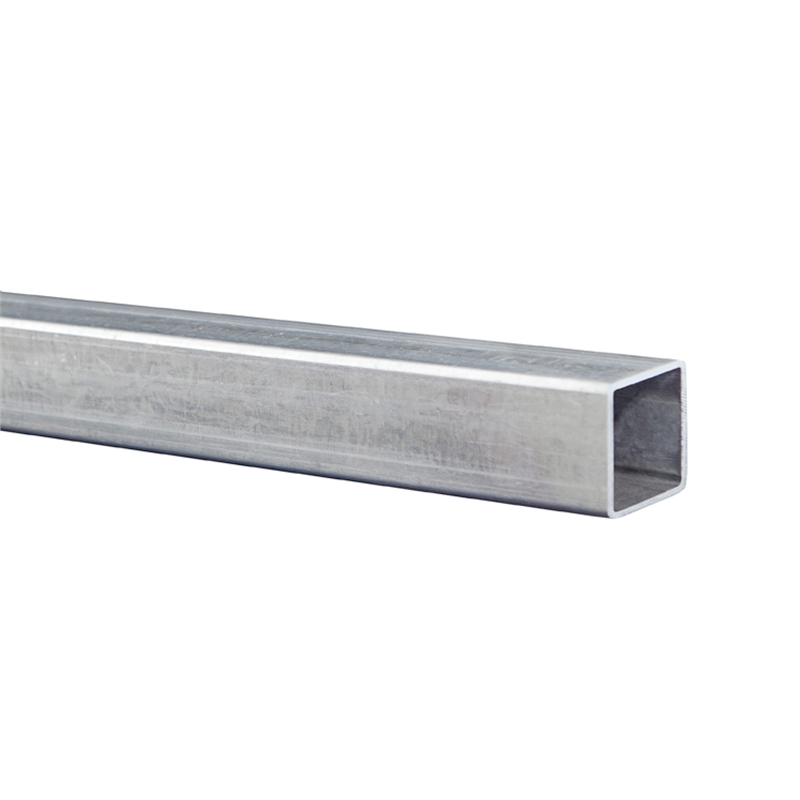 TUBO CUADRADO, GALVANIZADO 2-1/2", 14 GA, 24'