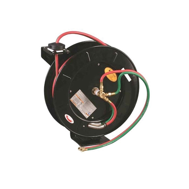 MANGUERA CUATA OXI/ACET 50' AUTO RETRACTIL 3-7400