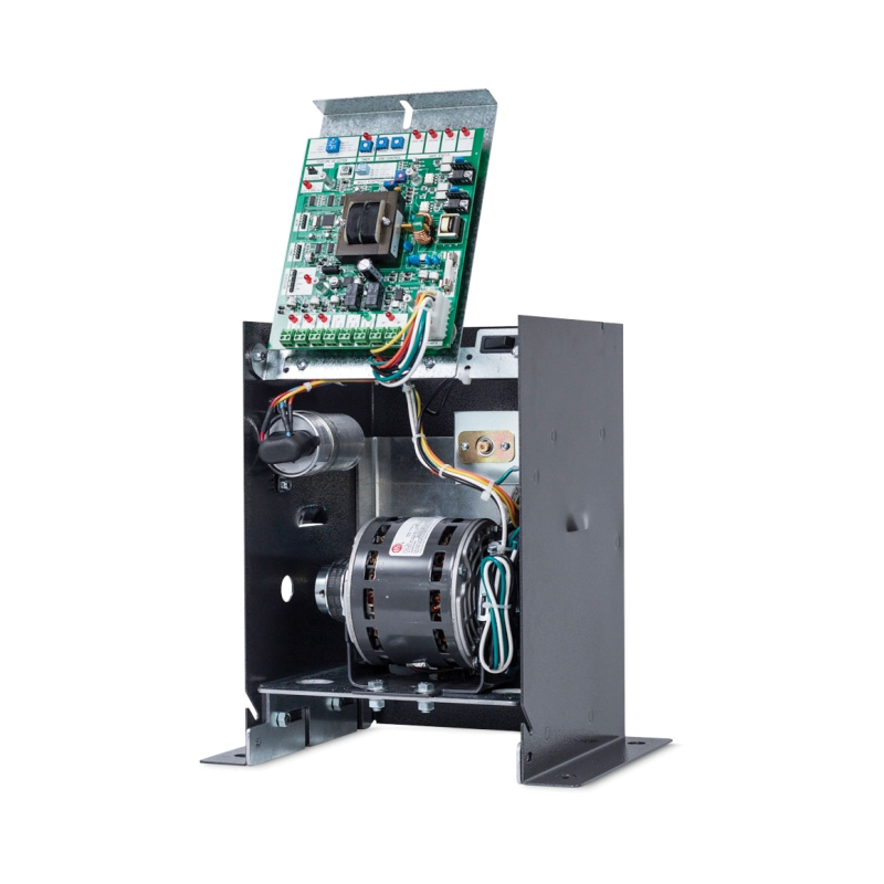Eagle AVI-GRAY, 1/2 HP, Motor para puerta recidencial de deslizamiento, con receptor eg360 y fotocelda incluida
