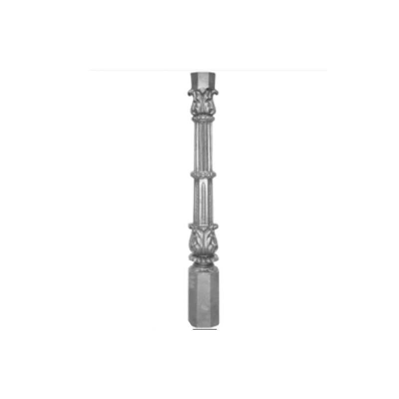 Poste de hierro fundido, Base Octagonal 30-5/8