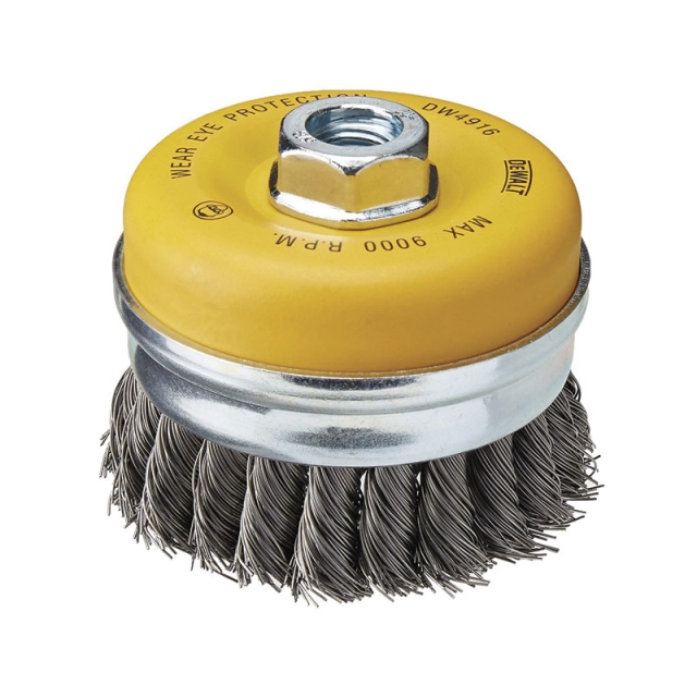 CEPILLO DE ALAMBRE COPA TRENZADO 4" (DW4916)