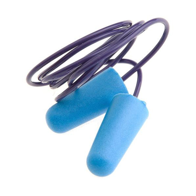 EAR PLUGS, SILICONE WITH NECK CORD & STORAGE CASE  (55991)