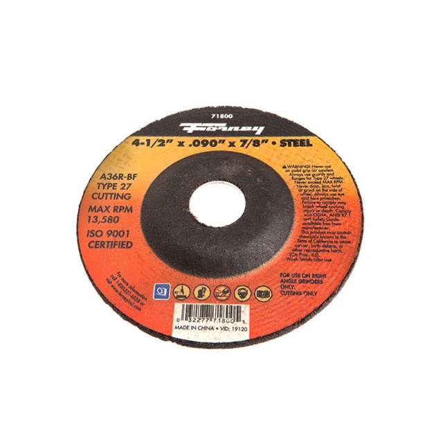DISCO DE CORTE TIPO 27 4-1/2 "X.090" X 7/8 "A60T-(71800)
