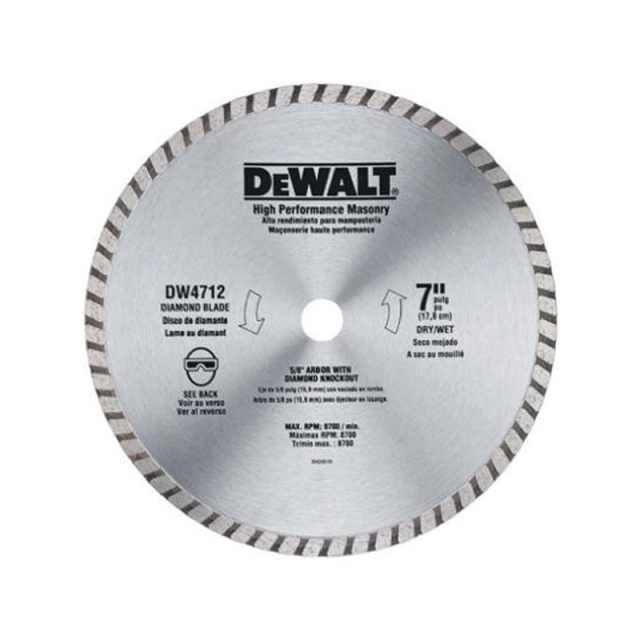 DW4712B DISCO PARA CONCRETO DWALT 7IN