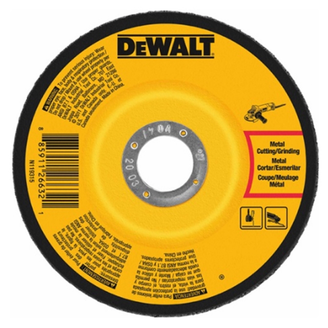 DISCO DE RECTIFICAR 4" X 1/8" X 5/8" DWA4510