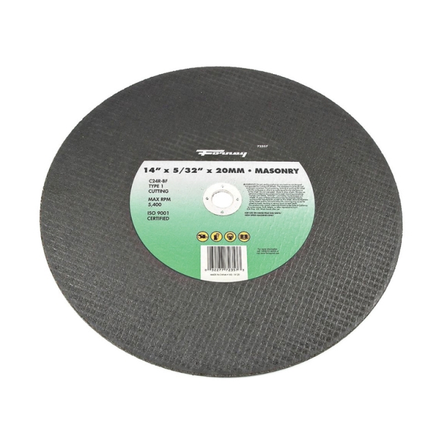 DISCO TIPO RUEDA DE CORTE 1 ALBAÑILERIA TIPO 1, 14" X 5/32" X 20MM (72357)