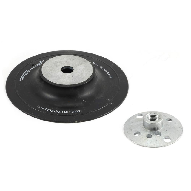 BACKING PAD FOR SANDING DISC, 4" X M10 X 1.25 (72240)