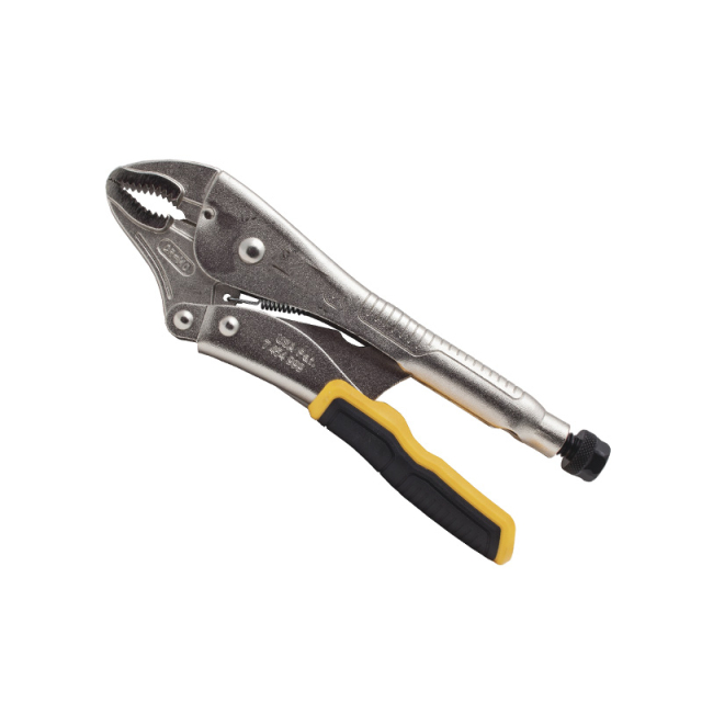 10? QUICK RELEASE CURVED JAW LOCKING PLIERS (DWHT75908)